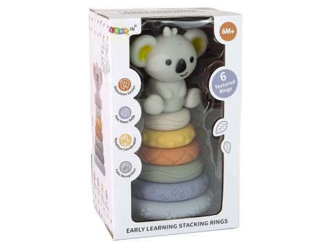 LEAN Toys Piramida Koala dla Niemowląt