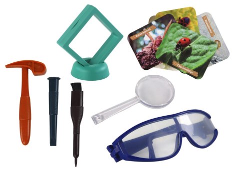 LEAN Toys Zestaw Archeologiczny Wykopaliska Owady w Bursztynie