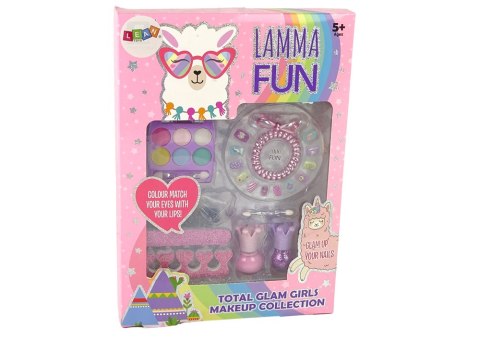 LEAN Toys Zestaw Do Makijażu Wesoła Lama Zestaw Piękności