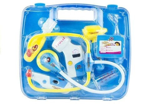 LEAN Toys Zestaw Małego Lekarza w Walizce Doktor Niebieski