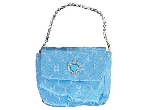 LEAN Toys Zestaw dla Małej Księżniczki Korona Bal Karnawałowy Niebieski Akcesoria