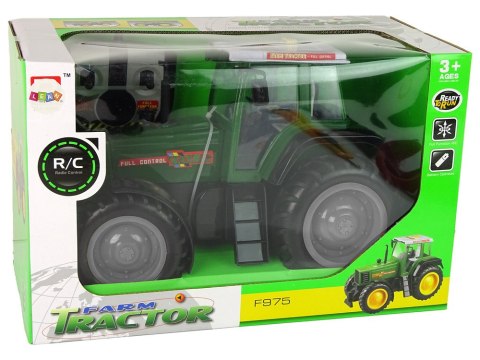 LEAN Toys Zielono-Czarny Traktor R/C Zdalnie Sterowany 38 cm