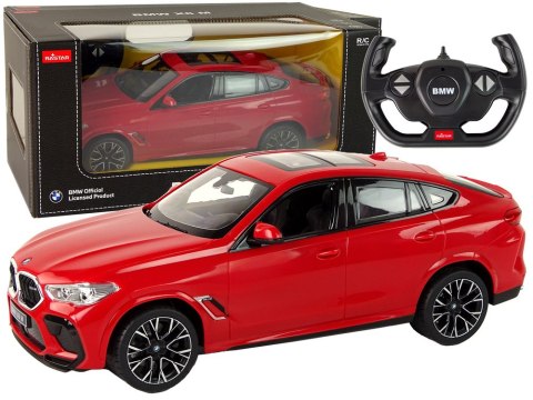 Rastar Auto R/C Bmw X6 M 1:14 Rastar Czerwone