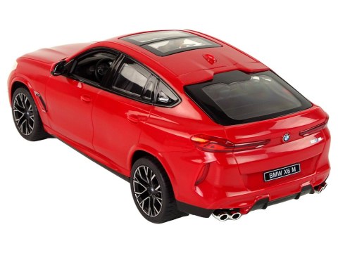 Rastar Auto R/C Bmw X6 M 1:14 Rastar Czerwone