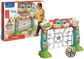 Clementoni Interaktywna Bramka Piłkarska Piłka Nożna Język Polski Clementoni 50926