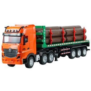HUINA Ciężarówka Transporter Drewna Zdalnie Sterowany RC Huina 1:18