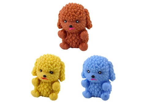 LEAN TOYS Gniotek Piesek Rozciągliwy Gumowy Antystresowy