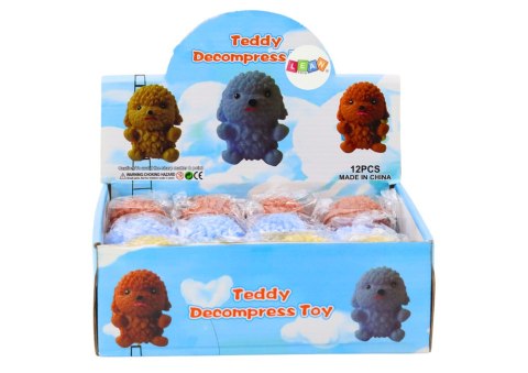 LEAN TOYS Gniotek Piesek Rozciągliwy Gumowy Antystresowy