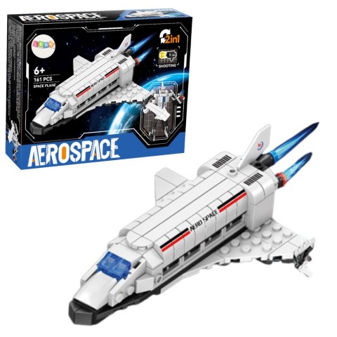 LEAN TOYS Klocki Konstrukcyjne Lądownik Marsjański Robot Kosmiczny 2w1 146 el.