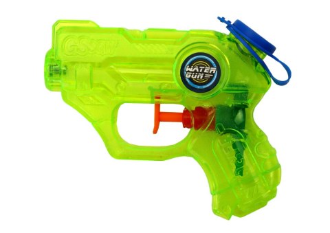LEAN TOYS Mini Pistolet Na Wodę Zielony Granatowy Zasięg 7-8m