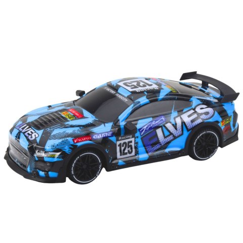 LEAN Toys Autko Sportowe Zdalnie Sterowane RC Niebieskie