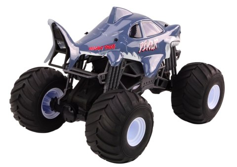 LEAN Toys Duże Auto Terenowe Zdalnie Sterowane 2.4G RC 1:6 Rekin