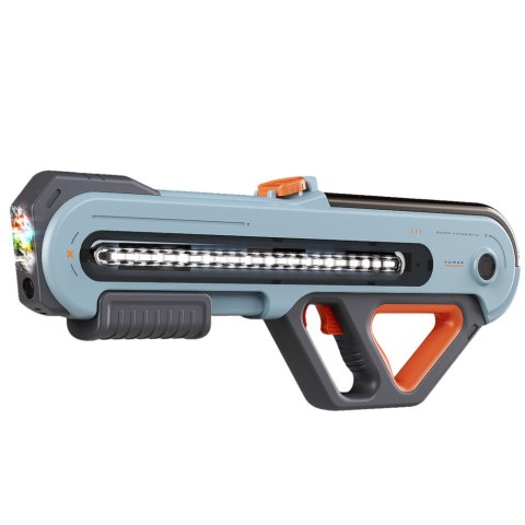 LEAN Toys Duży Pistolet Karabin W12 Elektryczny Na Wodę LED Szary 60cm