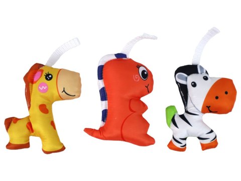 LEAN Toys Karuzela Do Łóżeczka Na Baterie Klips Uniwersalny Zawieszki Niebieska