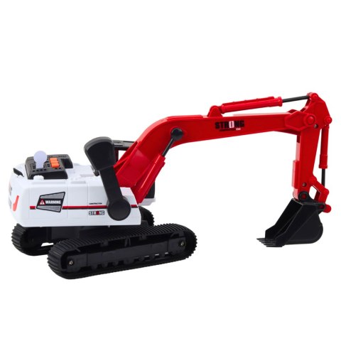 LEAN Toys Koparka Gąsienicowa Ruchoma Łyżka Obrotowa Kabina 360° 1:14