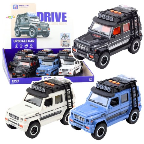 LEAN Toys Samochód Terenowy HH6688 Otwierane Drzwi Napęd Światła Dźwięki Mix