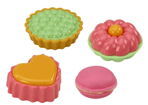 LEAN Toys Zestaw Do Herbaty W Walizce Filiżanki Talerzyki Patera Ciasteczka