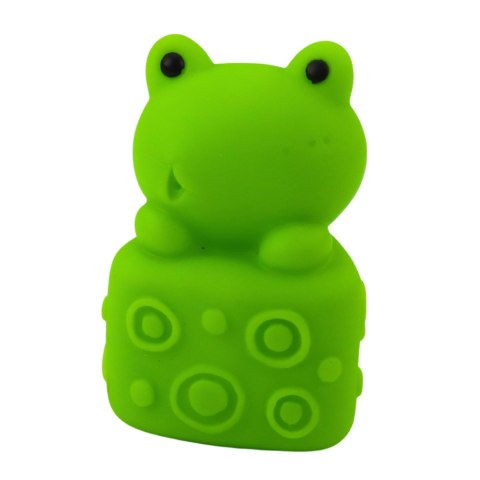 LEAN Toys Zestaw Miękkich Gumowych Klocków Kolorowe Zwierzątka 6el.