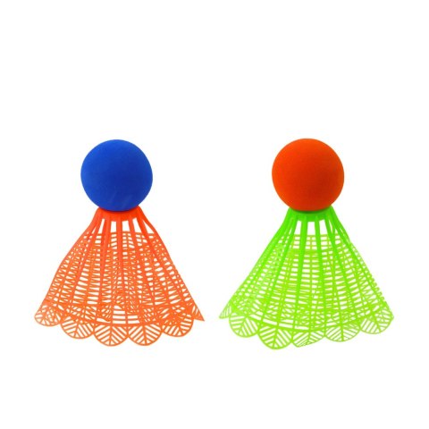 LEAN Toys Zestaw Rakiety Do Badmintona 2 Rakietki 2 Duże Lotki Z Piłką