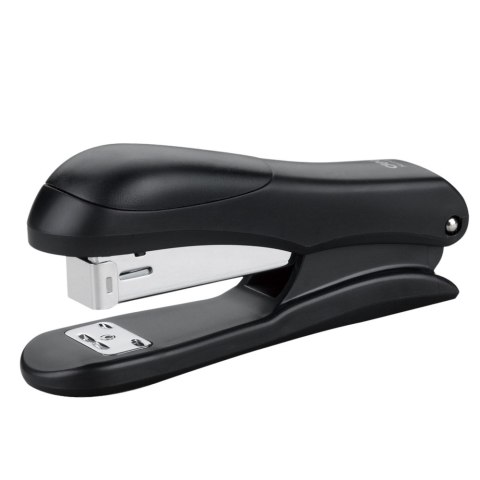LEAN Zszywacz Biurowy Czarny Do 30 Kartek Zestaw Zszywek 24/6 13cm