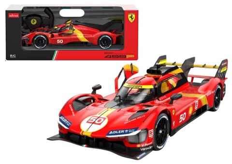 Rastar Auto R/C 1:24 Zdalnie Sterowane Sportowe Ferrari 499P Czerwone