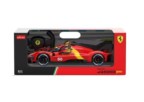 Rastar Auto R/C 1:24 Zdalnie Sterowane Sportowe Ferrari 499P Czerwone