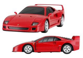 Rastar Auto Sportowe RC 1:24 Zdalnie Sterowane Ferrari F40 Czerwone