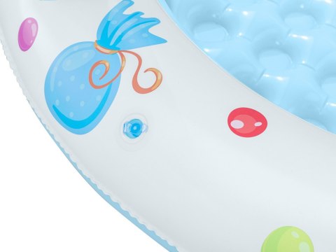 Bestway Bestway Basenik z daszkiem i dmuchanym dnem NIEBIESKO-BIAŁY 104cm 52638