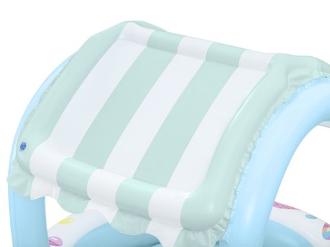Bestway Bestway Basenik z daszkiem i dmuchanym dnem NIEBIESKO-BIAŁY 104cm 52638