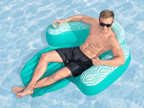 Bestway Bestway Dmuchany FOTEL do wody Deluxe Comfort Plush 145x120cm 43719