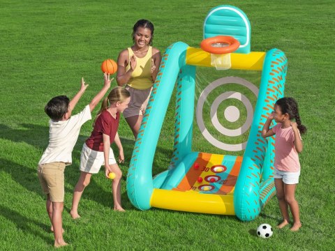 Bestway Bestway Gra ogrodowa 3w1 koszykówka + piłka nożna + cel 127x109x178cm 52813
