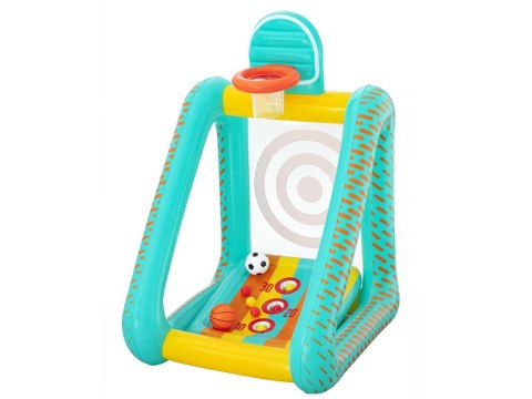 Bestway Bestway Gra ogrodowa 3w1 koszykówka + piłka nożna + cel 127x109x178cm 52813