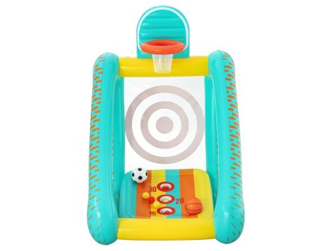 Bestway Bestway Gra ogrodowa 3w1 koszykówka + piłka nożna + cel 127x109x178cm 52813