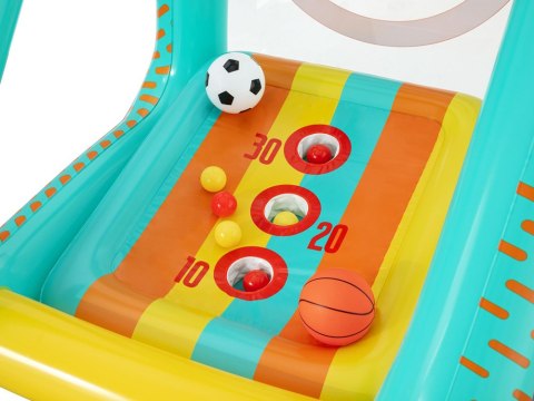 Bestway Bestway Gra ogrodowa 3w1 koszykówka + piłka nożna + cel 127x109x178cm 52813