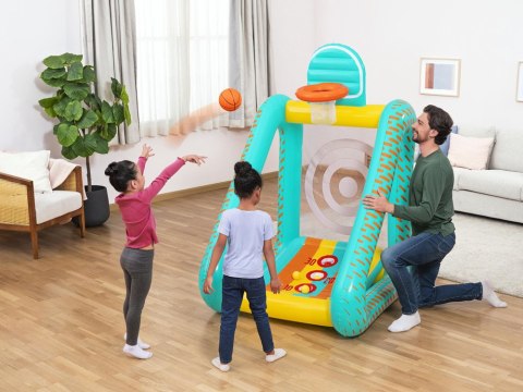 Bestway Bestway Gra ogrodowa 3w1 koszykówka + piłka nożna + cel 127x109x178cm 52813