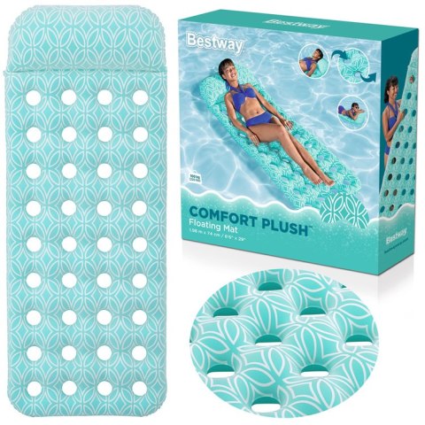Bestway Bestway Materac plażowy Comfort Plush efekt zmiany koloru 198x74cm 43550