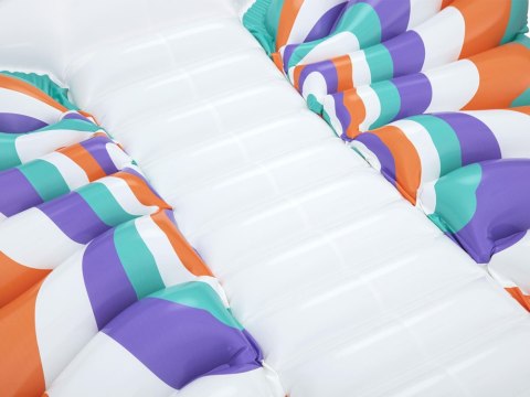 Bestway Bestway Materac plażowy dmuchany - duży leżak wodny MOTYL 193x176cm 43963