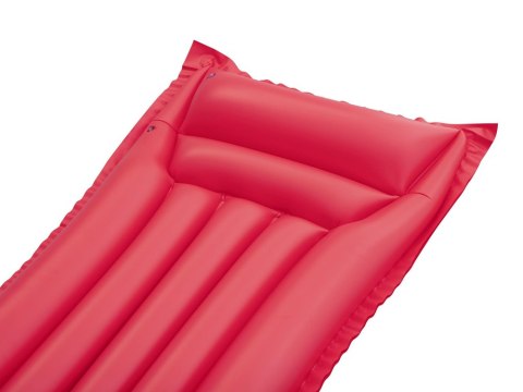 Bestway Bestway Materac plażowy dmuchany - jednoosobowy CZERWONY 183x69cm 44007