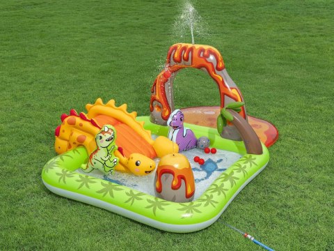 Bestway Bestway Wodny plac zabaw DINOZAURY 262x188x102cm zjeżdżalnia i akces. 53172