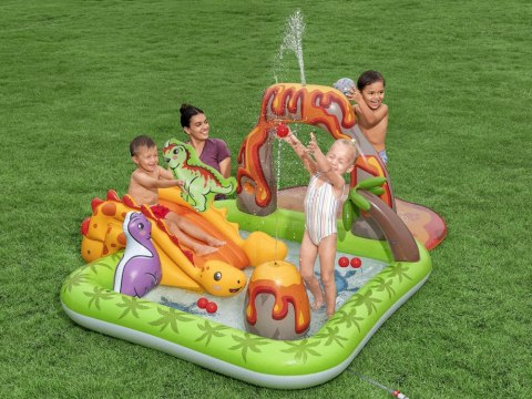 Bestway Bestway Wodny plac zabaw DINOZAURY 262x188x102cm zjeżdżalnia i akces. 53172
