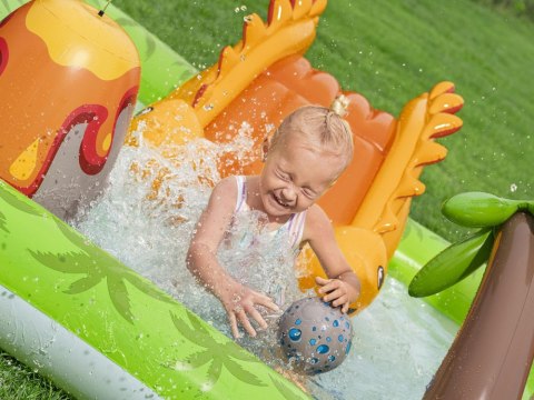 Bestway Bestway Wodny plac zabaw DINOZAURY 262x188x102cm zjeżdżalnia i akces. 53172