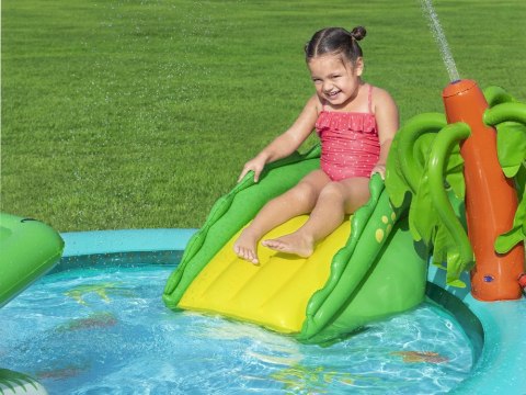 Bestway Bestway Wodny plac zabaw KROKODYL Zjeżdzalnia + zraszacz + piłki 53166