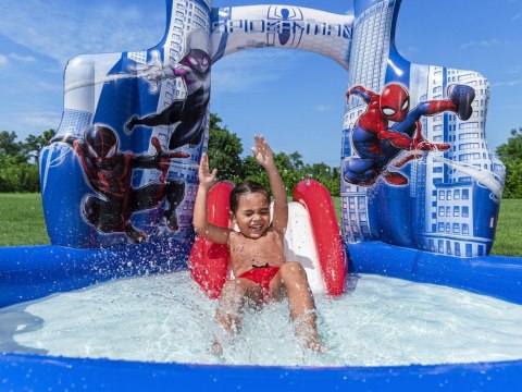 Bestway Bestway Wodny plac zabaw - zjeżdżalnia i zraszacz Marvel Spiderman 98793