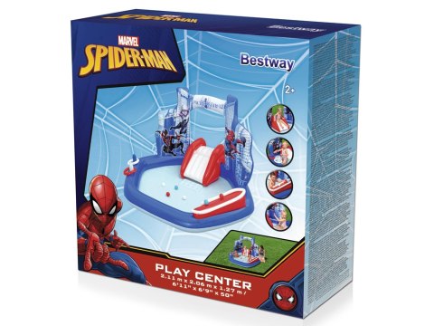 Bestway Bestway Wodny plac zabaw - zjeżdżalnia i zraszacz Marvel Spiderman 98793
