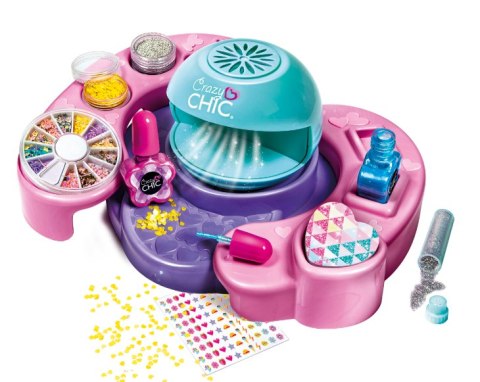 Clementoni Crazy Chic Studio Paznokci Odjazdowe Paznokcie Salon Manicure Clementoni 78771