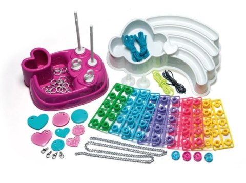 Clementoni Crazy Chic Zestaw Koralików Kolorowe Bransoletki Clementoni 78415