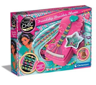 Clementoni Crazy Chic Zestaw Pracownia Bransoletkowa Mania Bransoletki Przyjaźni Clementoni 18857