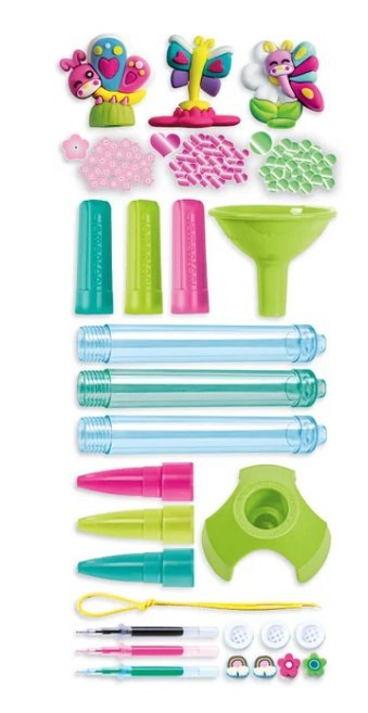 Clementoni  Idea Art Zestaw Mini Fabryka Długopisów Motylki Clementoni 18169