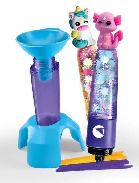 Clementoni Idea Art Zestaw Mini Fabryka Markerów Zakreślaczy Magiczne Zwierzęta Clementoni 18167