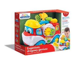Clementoni Interaktywna Ciężarówka Eugeniusz Drogowy Geniusz Śrubokręt i Młotek Język Polski Clementoni 50110